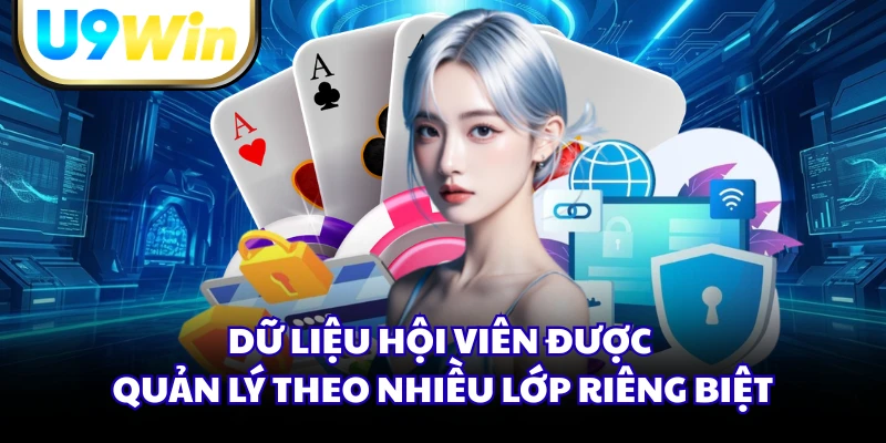 Dữ liệu hội viên được quản lý theo nhiều lớp riêng biệt